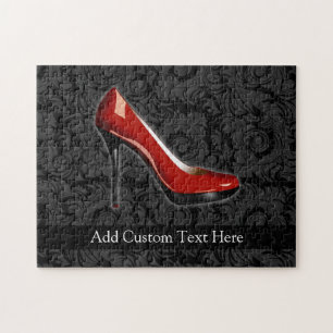 Sassy Red Shoe Pussel