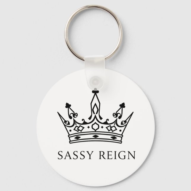 Sassy Reign Totebag  Nyckelring (Framsida)