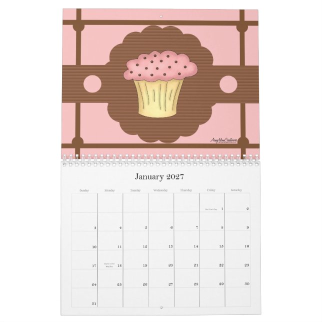 Sassy roligt 2012 kalender (Jan 2027)