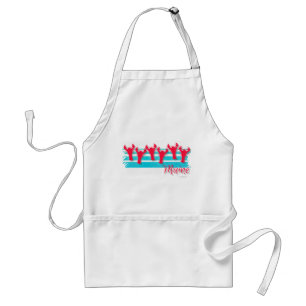 Sassy Roligt Maine Lobster Line Förkläde