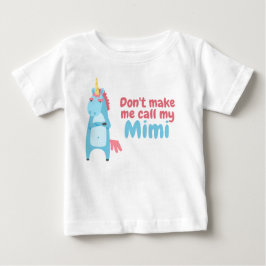 Sassy Rosa och Blue Unicorn varnar dig T-shirt