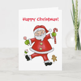 Sassy Santa Helgkort