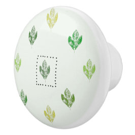 Sassy Sassafras Ceramic Knob Knopp