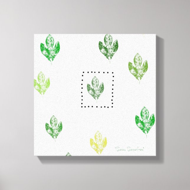 Sassy Sassafras på Canvas (Framsida)