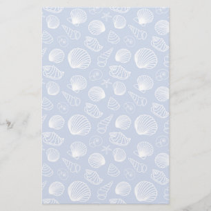 Sassy Seashell Mönster Brevpapper