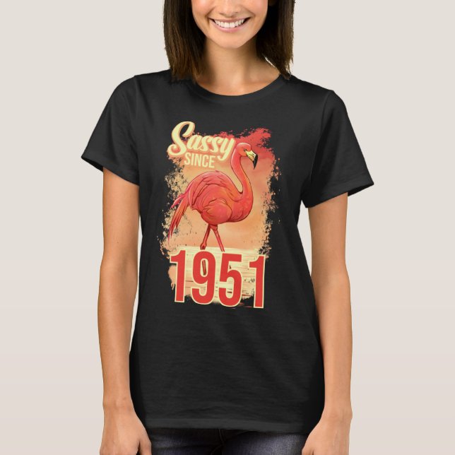 Sassy sedan 1951 t shirt (Framsida)