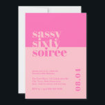Sassy sextio Soirée 60:e födelsedagsinbjudan Inbjudningar<br><div class="desc">Fira en milstolpe-födelsedag med vår fet och sassy 60-årsinbjudan! Designad för att skapa ett påstående är denna inbjudan perfekt för alla som tittar att kasta en snyggt och en oförglömlig soirée. Temat "Sassy, sextio Soirée" anger tonen för en roligt-fylld händelse som lämnar dina gäster att prata. Vår inbjudan har ett...</div>