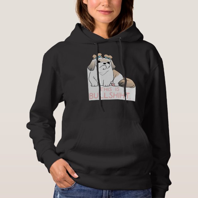 Sassy Shih Tzu T Shirt (Framsida)