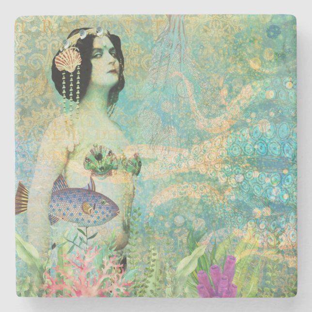 Sassy-Sjöjungfru Underlägg (Framsidan)