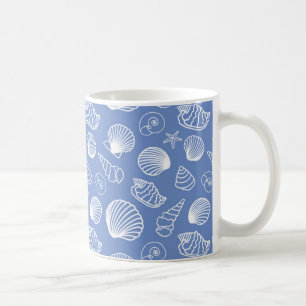 Sassy snäckskalmönster kaffemugg