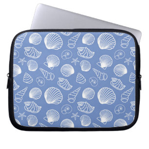 Sassy snäckskalmönster laptop sleeve