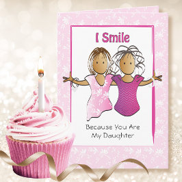 Sassy Snarky Daughy Funny som säger Roligt Birthda Kort