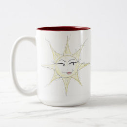 Sassy sol kaffe mugg