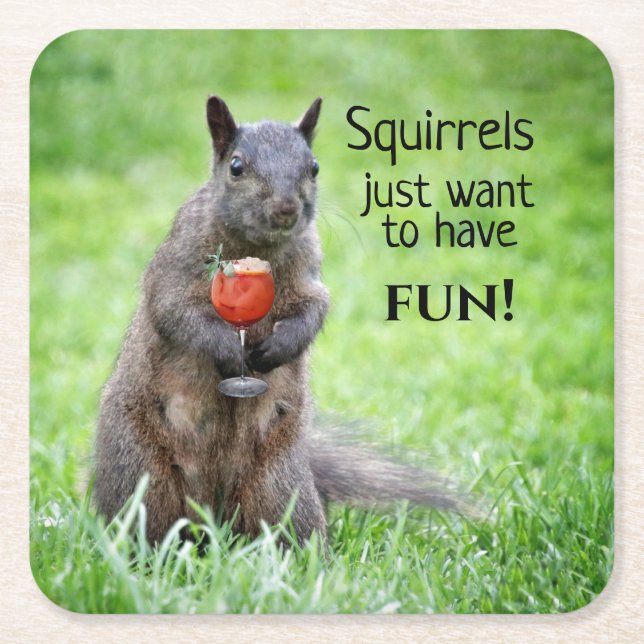 Sassy Squirres Underlägg (Framsidan)