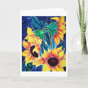 Sassy Sunblommor Kort