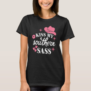 Sassy sydstatsflicka Redneck Western Cowgirl South T Shirt