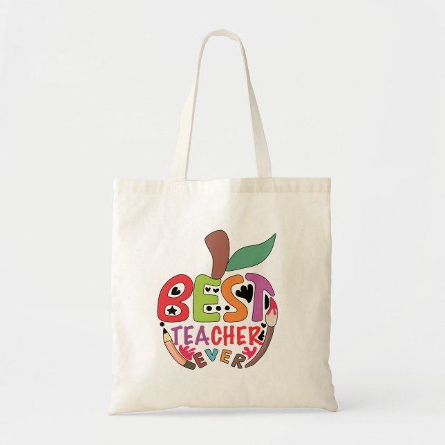 Sassy Teacher tobag Tygkasse (Framsidan)