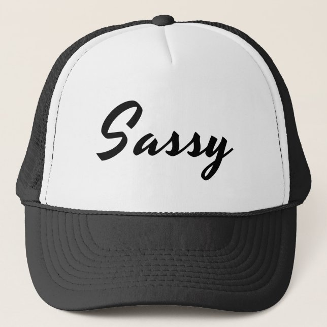 Sassy Truckerkeps (Framsida)