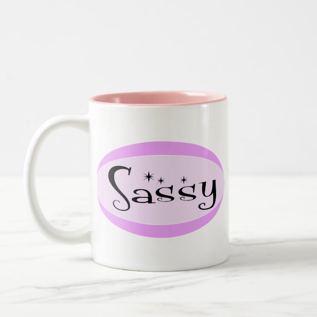 Sassy Två-Tonad Mugg (Vänster)