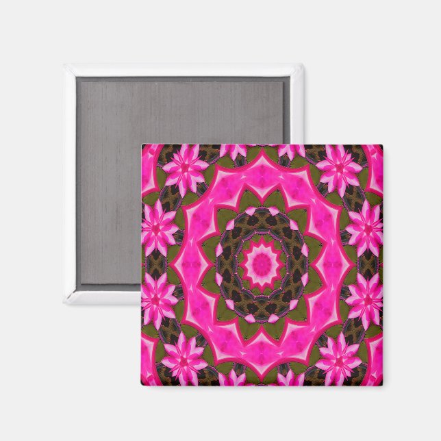 Sassy vårträdgård..... magnet (Front/Back)