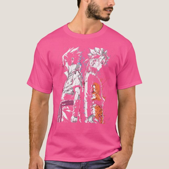 sasuke vänner t shirt (Framsida)