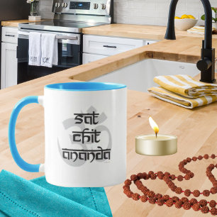 Sat Chit Ananda Oneness Mantra Om Mugg