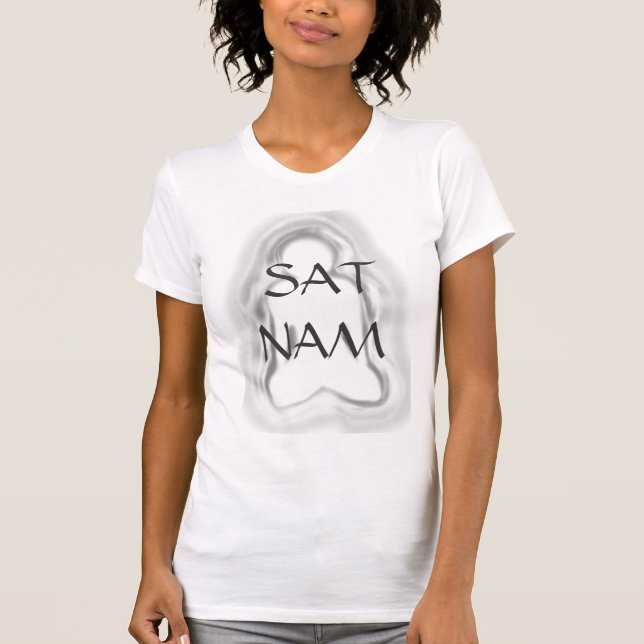Sat Nam, Kundalini YogaMantra Tee (Framsida)