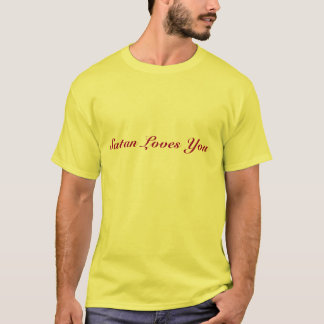 Satan älskar dig t-shirt