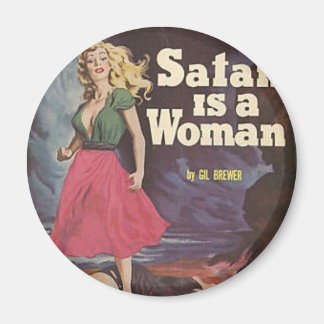 satan är en kvinna! magnet