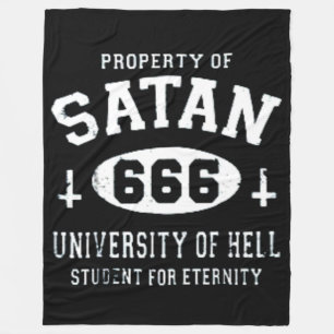 SATAN EGENDOM FLEECEFILT