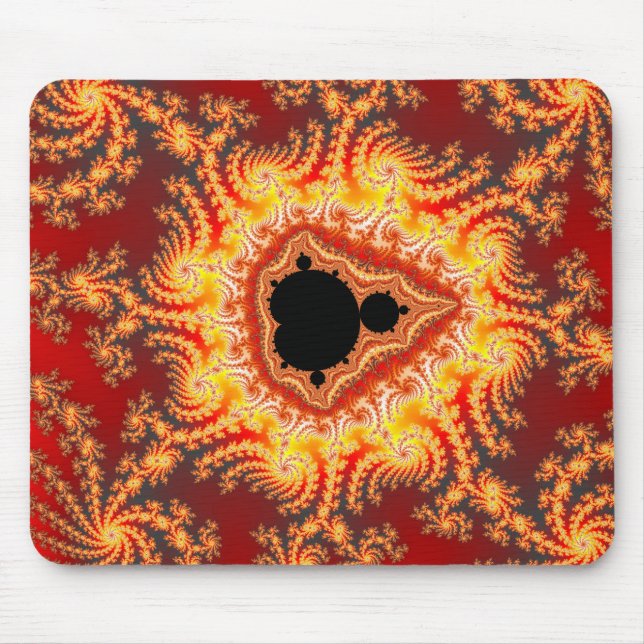 Satan - Fractal Mousepad Musmatta (Framsidan)
