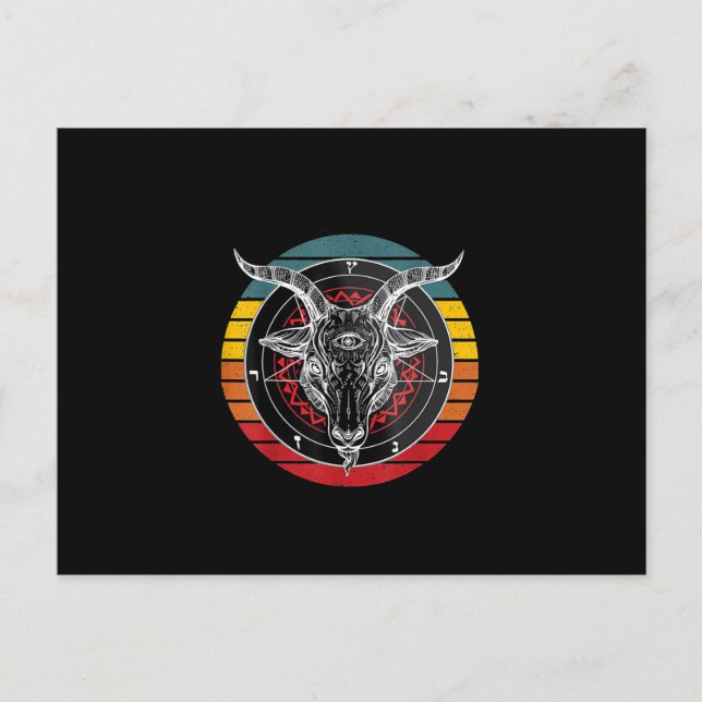 Satan Get, Get Present Vykort (Framsida)