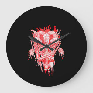 Satan Gift all Hail Goat Satanic Baphome Stor Klocka