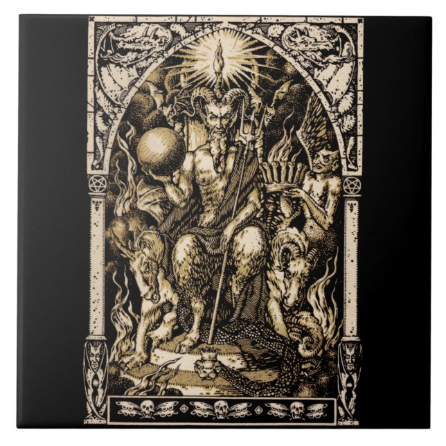 Satan installerar kakelplatta (Framsidan)
