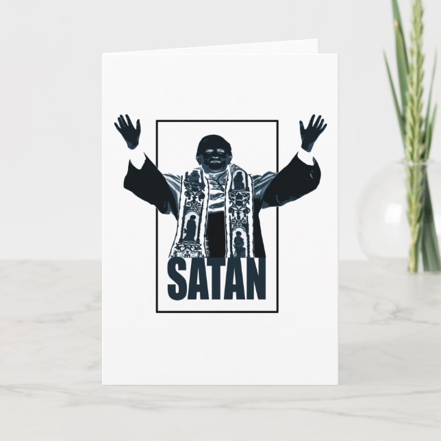 SATAN Pope Kort (Framsida)
