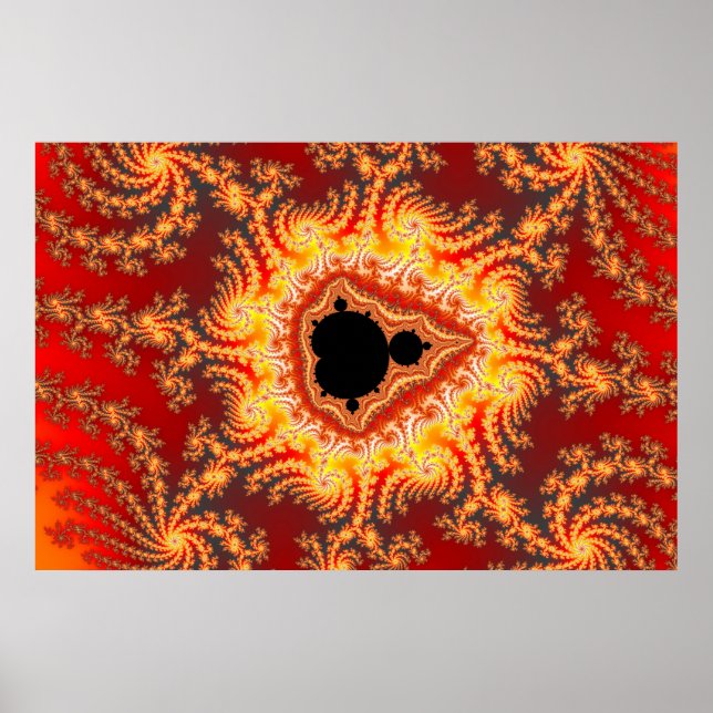 Satan - Poster i bål (Framsidan)