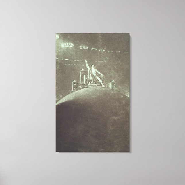 Satan President at the Infernal Council, 1824 Canvastryck (Framsida)