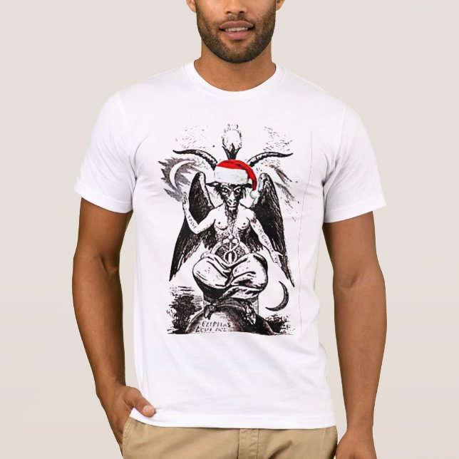 SATAN SANTA TEE SHIRT (Framsida)