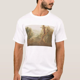Satan som beskådar Adam och kväll i paradis, fr T-shirt