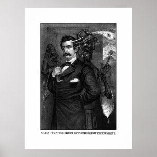 Satan som frestar det John Wilkes båset Poster
