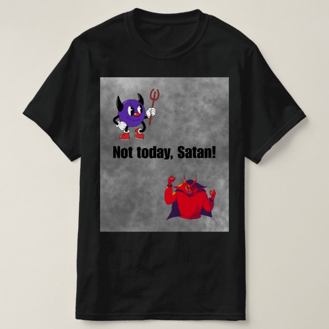 Satan T Shirt (Design framsida)