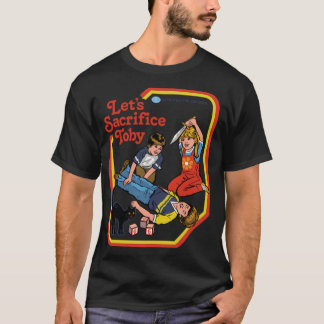Satan T-ShirtLet's Sacrifice Toby T-Shirt_by Steve T Shirt