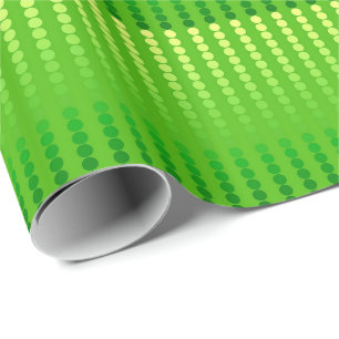 Satäng pricker - skuggar av limefruktgrönt presentpapper