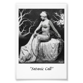 "Satanic Call" Fototryck