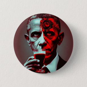 Satanic Obama dricker blodet på Amerikanska Square Knapp
