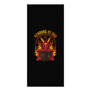 Satanic Pagan Goat Premium Reklamkort