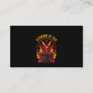 Satanic Pagan Goat Premium Visitkort
