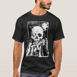 Satanic Priest Grim Reaper Lucifer Occult Inverted T Shirt