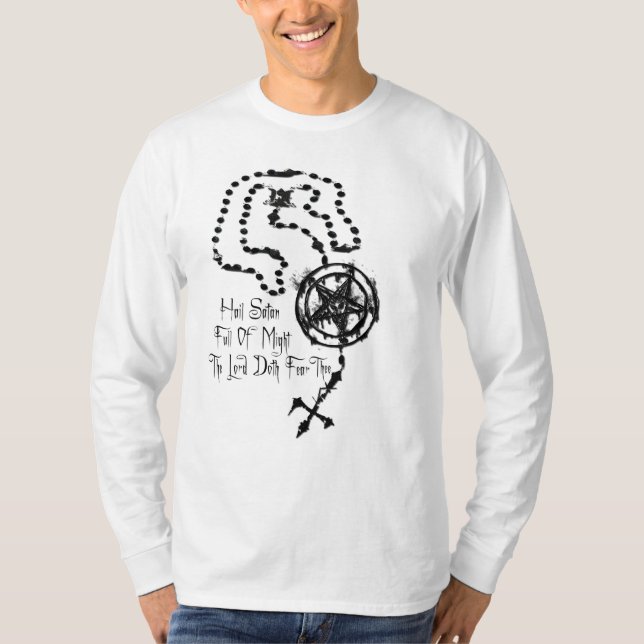 Satanic radband t-shirt (Framsida)