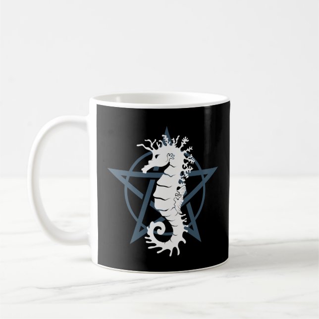 Satanic Seahorse Kaffemugg (Vänster)